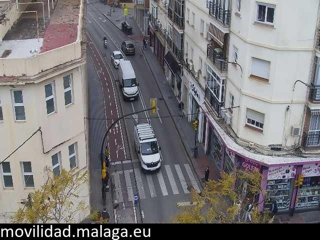 Archiv Foto Webcam Malaga: Stadtteil La Goleta