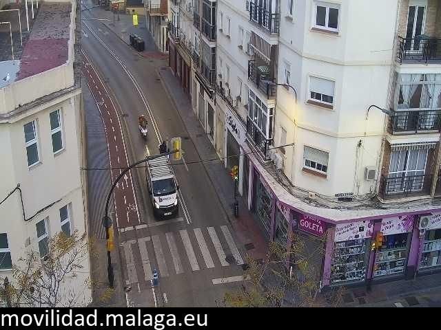 Archiv Foto Webcam Malaga: Stadtteil La Goleta