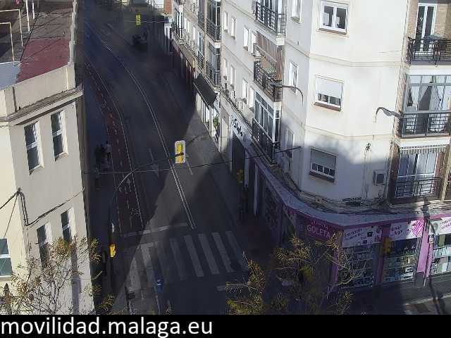 Archiv Foto Webcam Malaga: Stadtteil La Goleta
