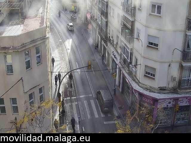 Archiv Foto Webcam Malaga: Stadtteil La Goleta