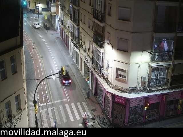 Archiv Foto Webcam Malaga: Stadtteil La Goleta
