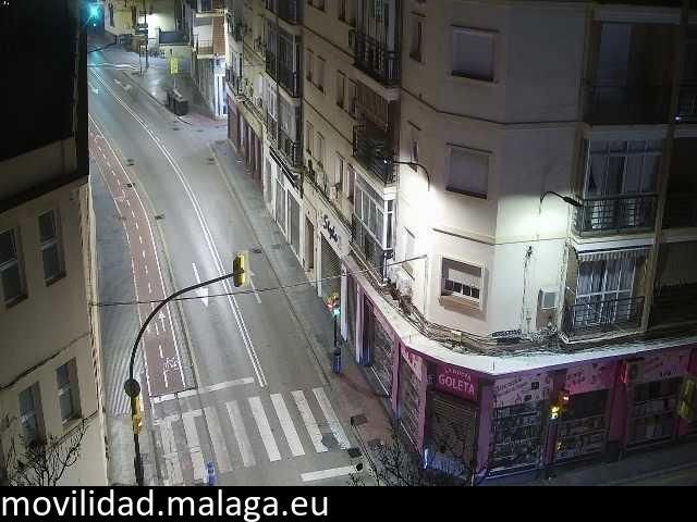 Archiv Foto Webcam Malaga: Stadtteil La Goleta