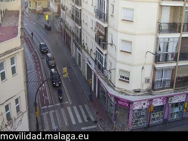Archiv Foto Webcam Malaga: Stadtteil La Goleta