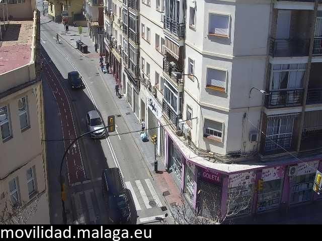 Archiv Foto Webcam Malaga: Stadtteil La Goleta