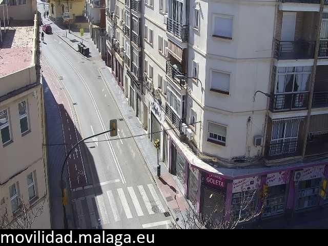 Archiv Foto Webcam Malaga: Stadtteil La Goleta
