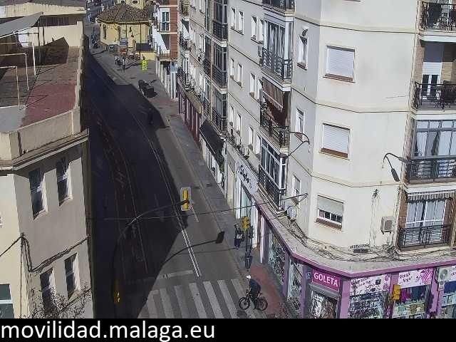 Archived image Webcam Barrio La Goleta Malaga