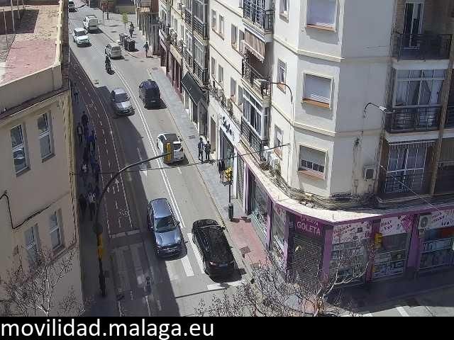 Archived image Webcam Barrio La Goleta Malaga