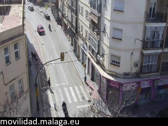 Archived image Webcam Barrio La Goleta Malaga