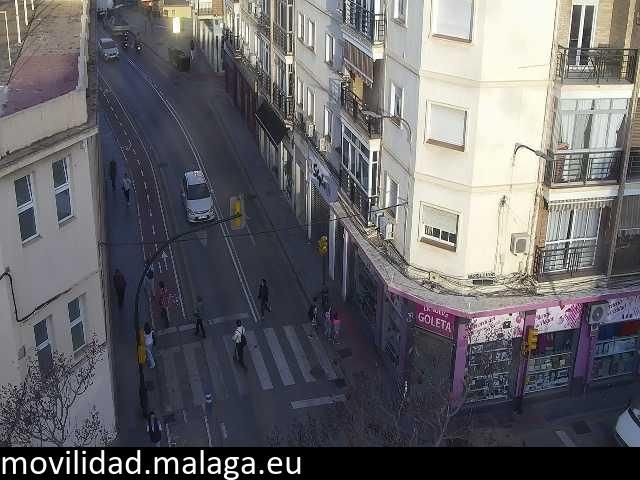 Archiv Foto Webcam Malaga: Stadtteil La Goleta