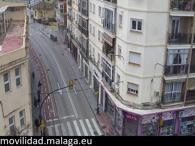 Archived image Webcam Barrio La Goleta Malaga