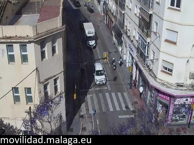 Archiv Foto Webcam Malaga: Stadtteil La Goleta