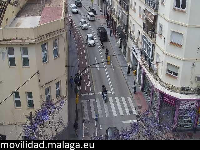 Archiv Foto Webcam Malaga: Stadtteil La Goleta