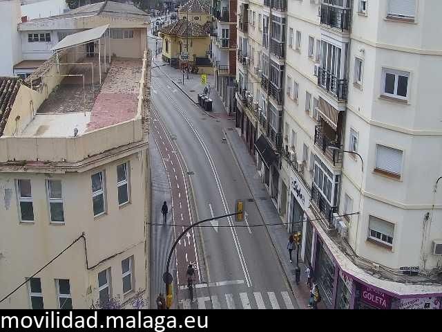 Archiv Foto Webcam Malaga: Stadtteil La Goleta