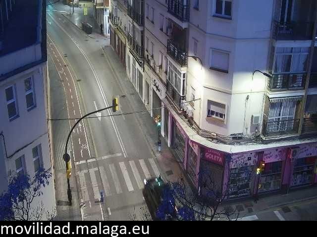 Archiv Foto Webcam Malaga: Stadtteil La Goleta
