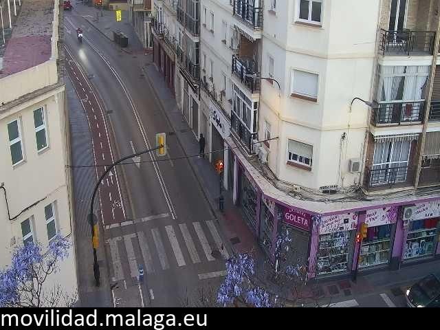 Archiv Foto Webcam Malaga: Stadtteil La Goleta