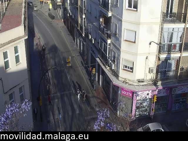 Archiv Foto Webcam Malaga: Stadtteil La Goleta