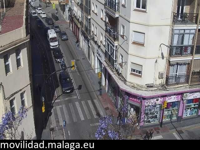 Archiv Foto Webcam Malaga: Stadtteil La Goleta