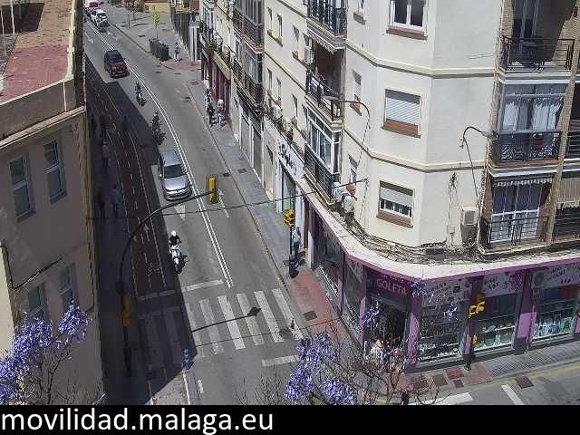 Archiv Foto Webcam Malaga: Stadtteil La Goleta