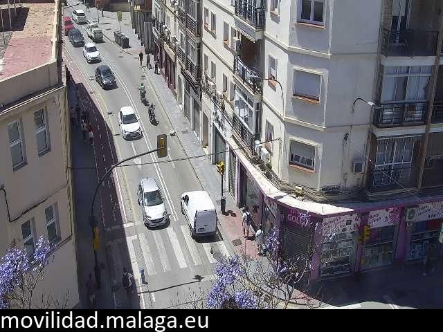 Archiv Foto Webcam Malaga: Stadtteil La Goleta