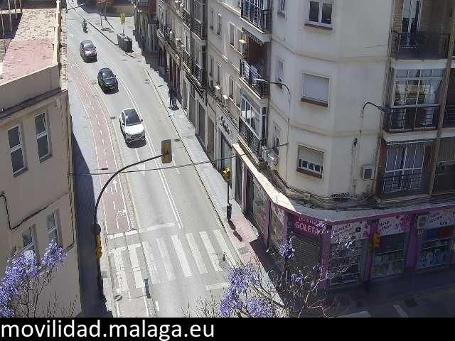 Archiv Foto Webcam Malaga: Stadtteil La Goleta