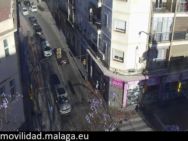 Archiv Foto Webcam Malaga: Stadtteil La Goleta