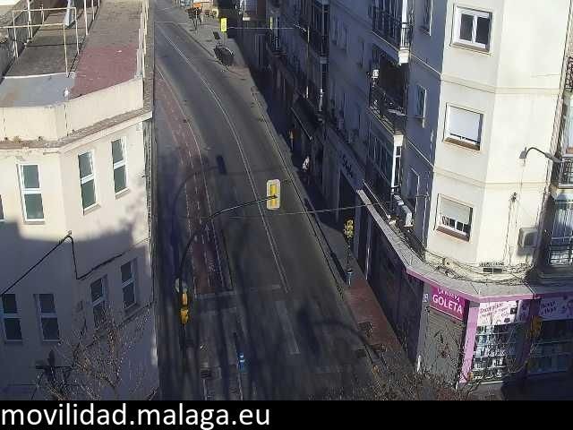 Archiv Foto Webcam Malaga: Stadtteil La Goleta