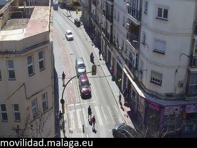 Archiv Foto Webcam Malaga: Stadtteil La Goleta