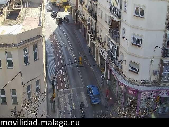 Archiv Foto Webcam Malaga: Stadtteil La Goleta