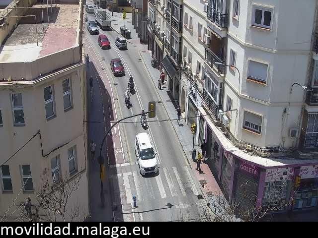 Archived image Webcam Barrio La Goleta Malaga
