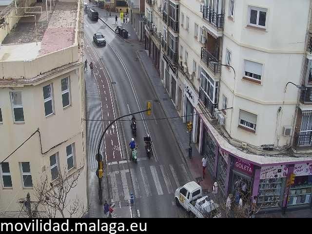 Archived image Webcam Barrio La Goleta Malaga