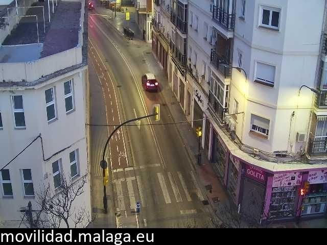 Archived image Webcam Barrio La Goleta Malaga