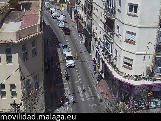 Archived image Webcam Barrio La Goleta Malaga