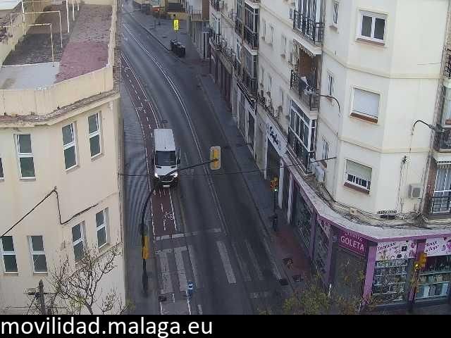 Archiv Foto Webcam Malaga: Stadtteil La Goleta