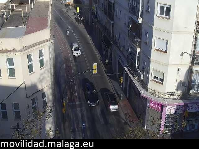 Archiv Foto Webcam Malaga: Stadtteil La Goleta