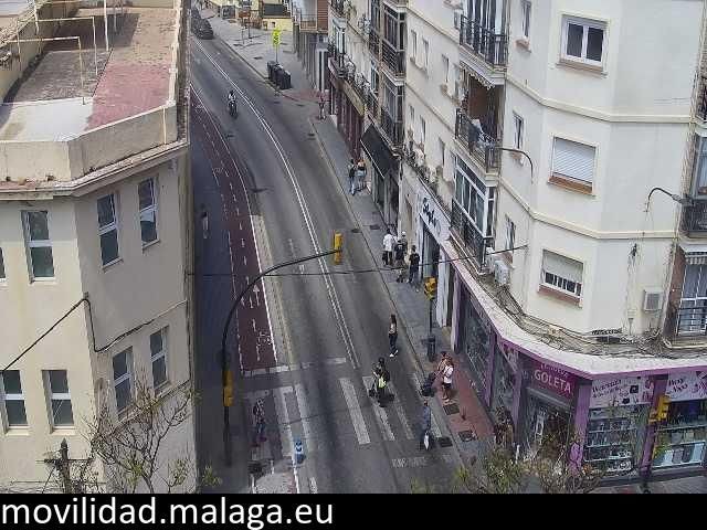 Archiv Foto Webcam Malaga: Stadtteil La Goleta
