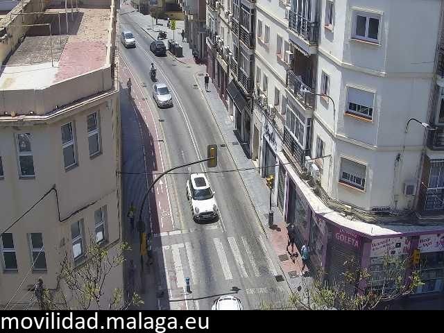 Archiv Foto Webcam Malaga: Stadtteil La Goleta