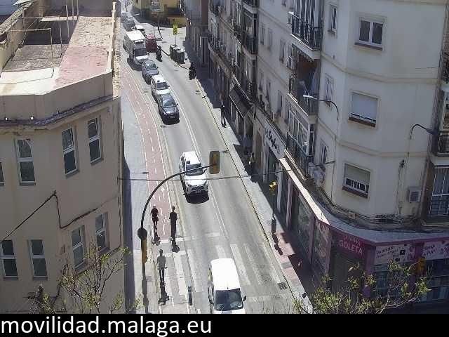 Archiv Foto Webcam Malaga: Stadtteil La Goleta