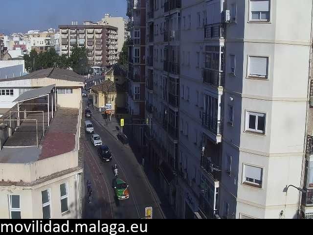 Archiv Foto Webcam Malaga: Stadtteil La Goleta