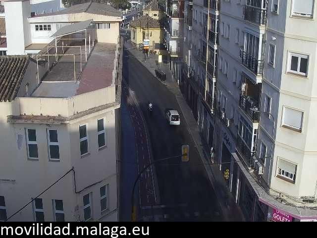 Archiv Foto Webcam Malaga: Stadtteil La Goleta