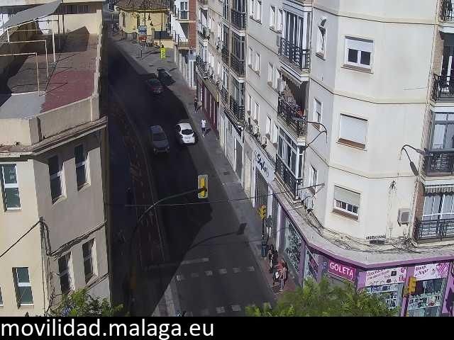 Archiv Foto Webcam Malaga: Stadtteil La Goleta
