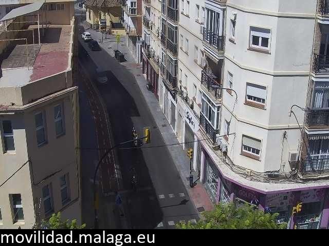 Archiv Foto Webcam Malaga: Stadtteil La Goleta