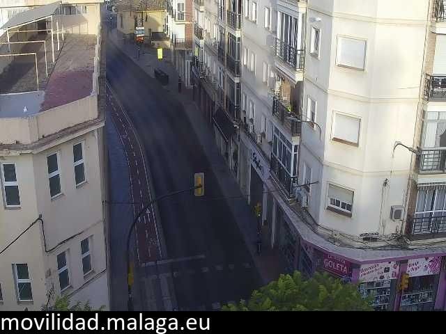 Archiv Foto Webcam Malaga: Stadtteil La Goleta