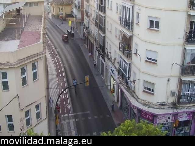 Archived image Webcam Barrio La Goleta Malaga