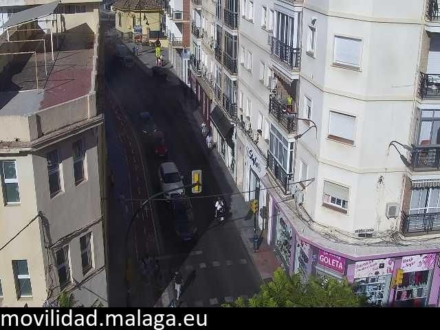 Archived image Webcam Barrio La Goleta Malaga