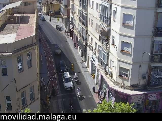 Archived image Webcam Barrio La Goleta Malaga