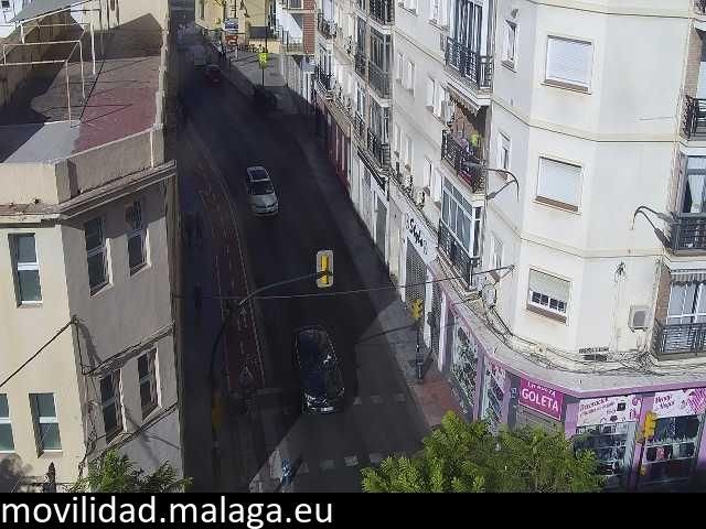 Archiv Foto Webcam Malaga: Stadtteil La Goleta