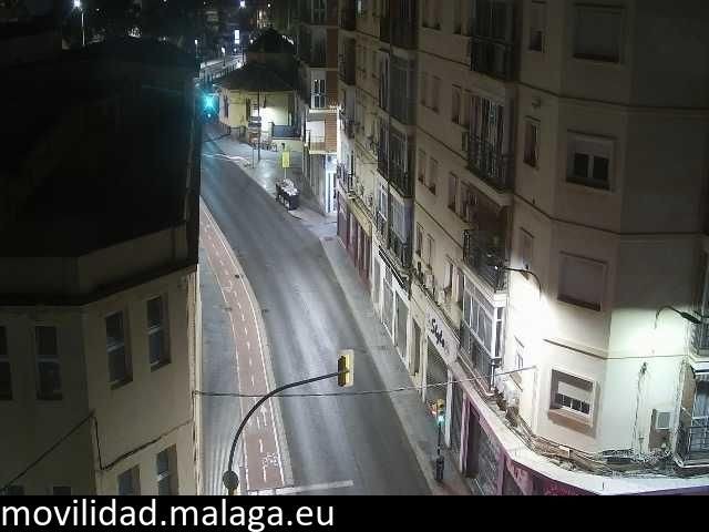Archiv Foto Webcam Malaga: Stadtteil La Goleta