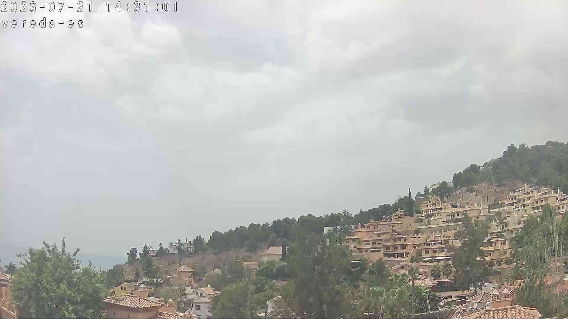 Archiv Foto Webcam Malaga: Monte San Anton