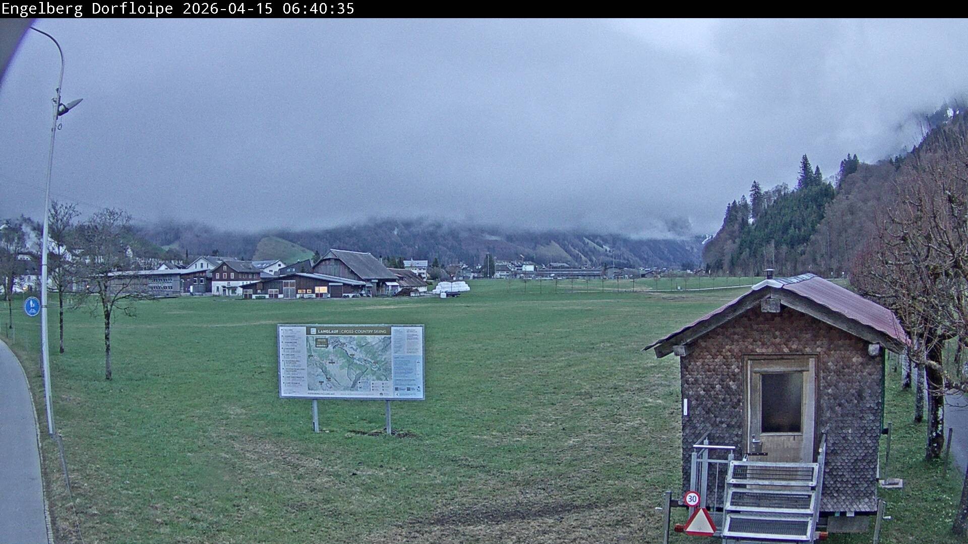 Archived image Webcam Engelberg: View Cross Country
