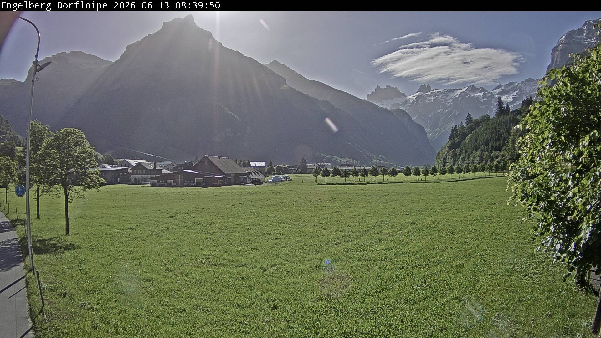 Archiv Foto Webcam Engelberg: Erlenwiese